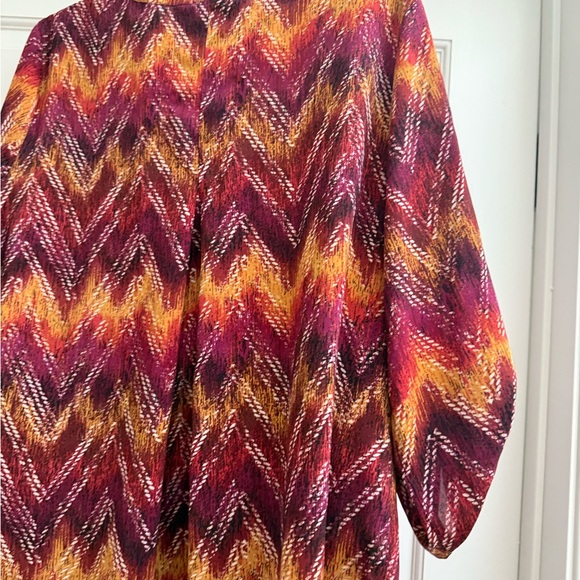 Faded Glory Women's Printed Blouse - Picture 11 of 12